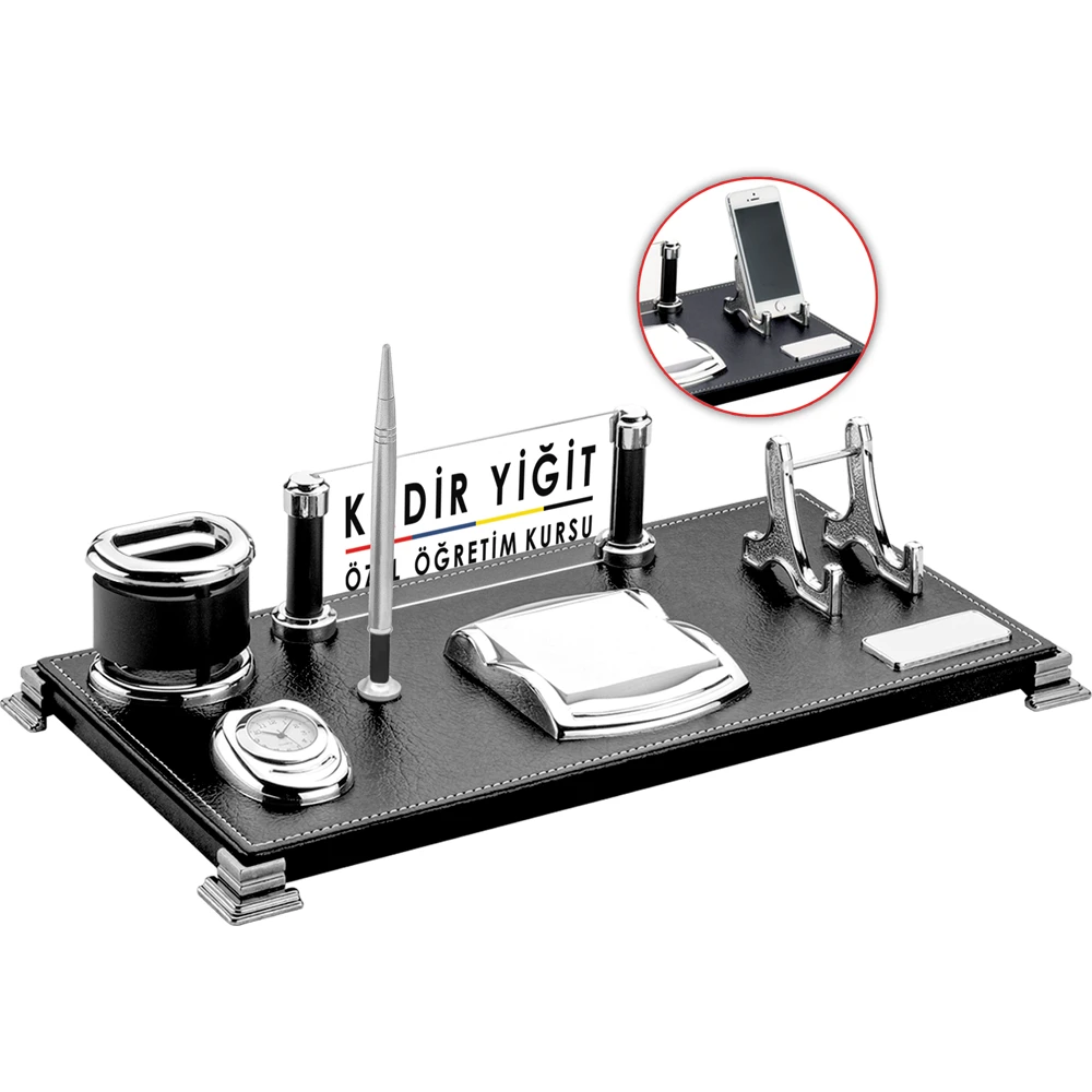 0063 Yüksel Deri Masa Seti